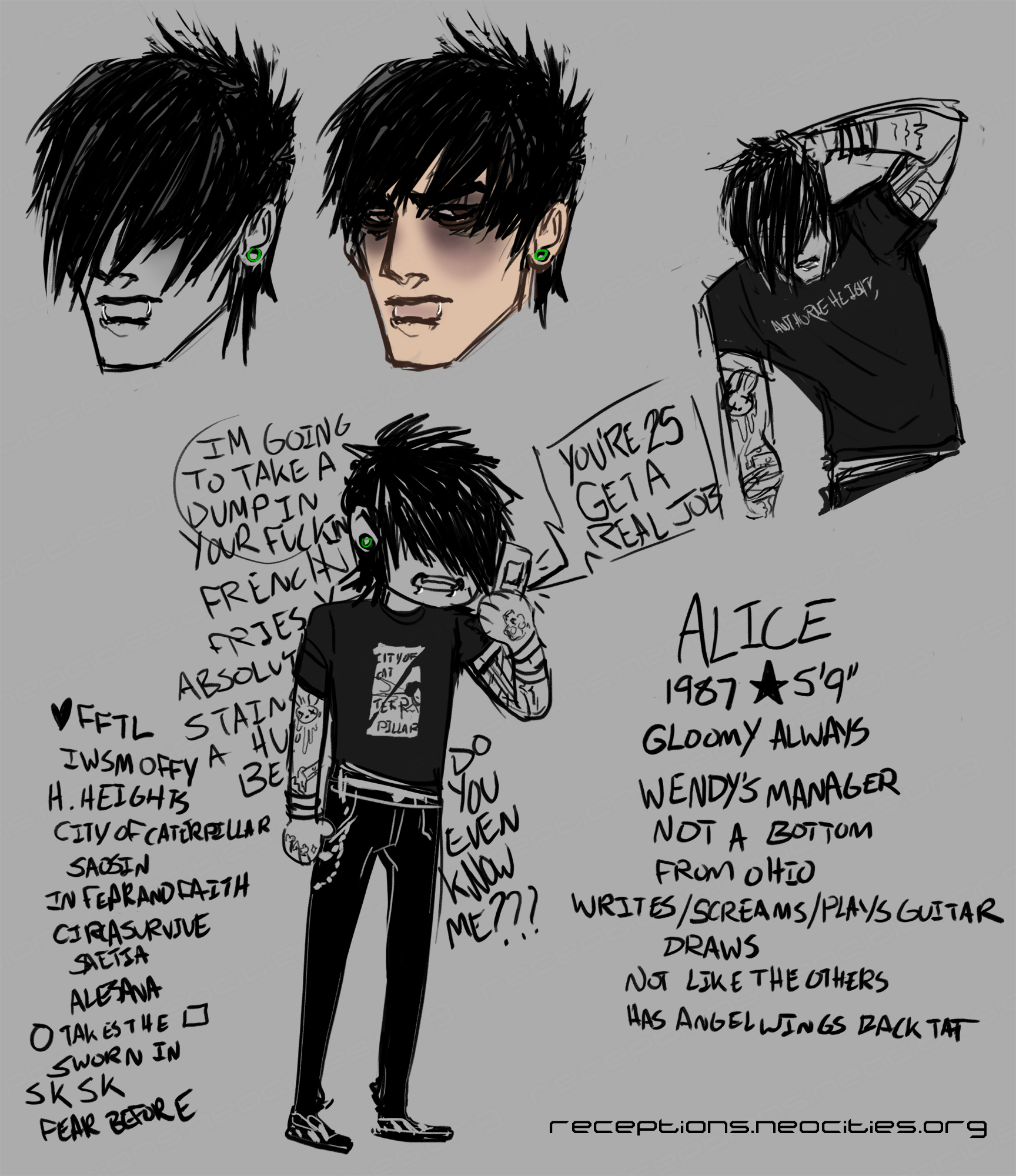 [OC] Alice Reference