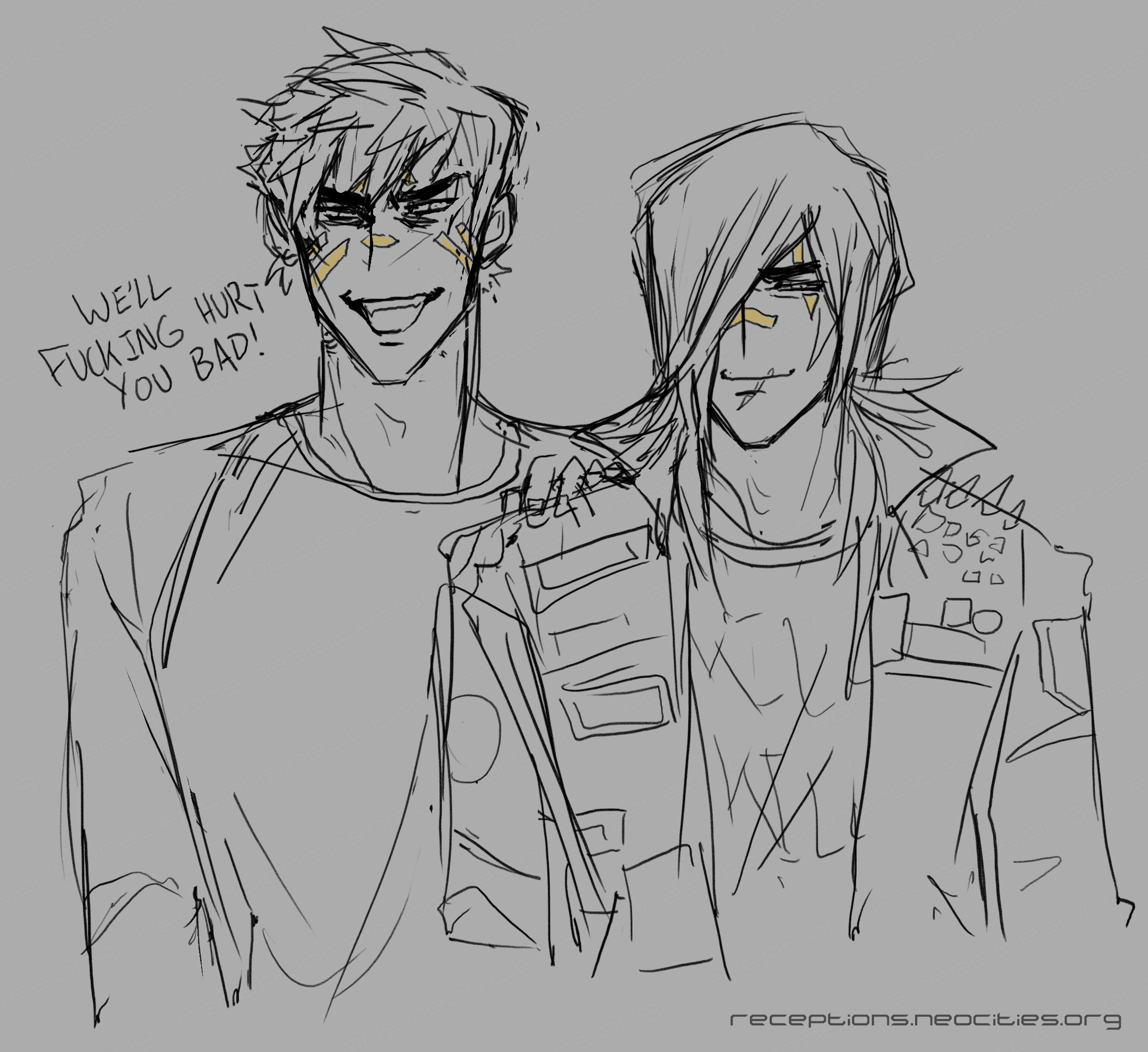 [OC] Darren and Gage but in Duel Links