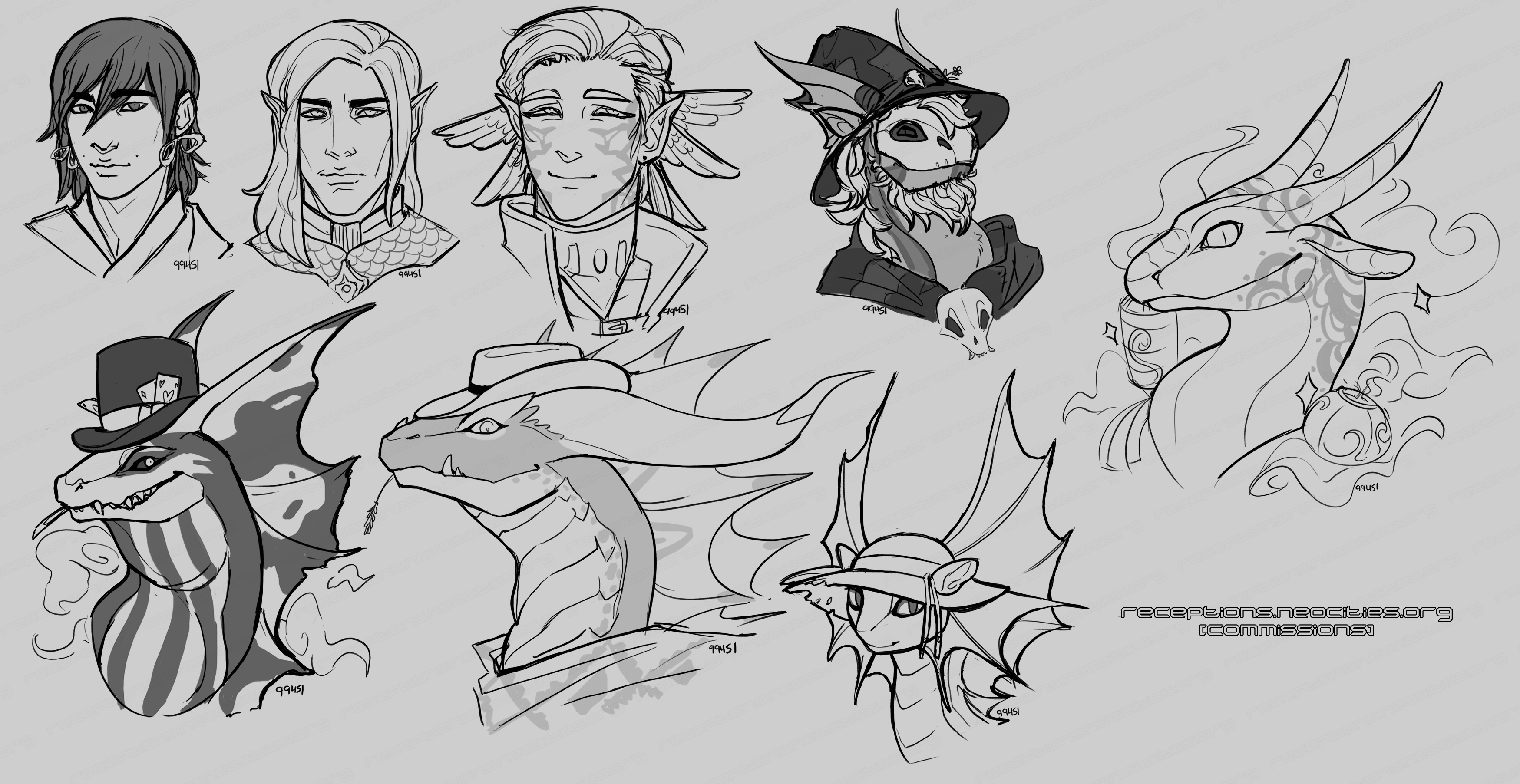 [COMM] Various FlightRising Commissions