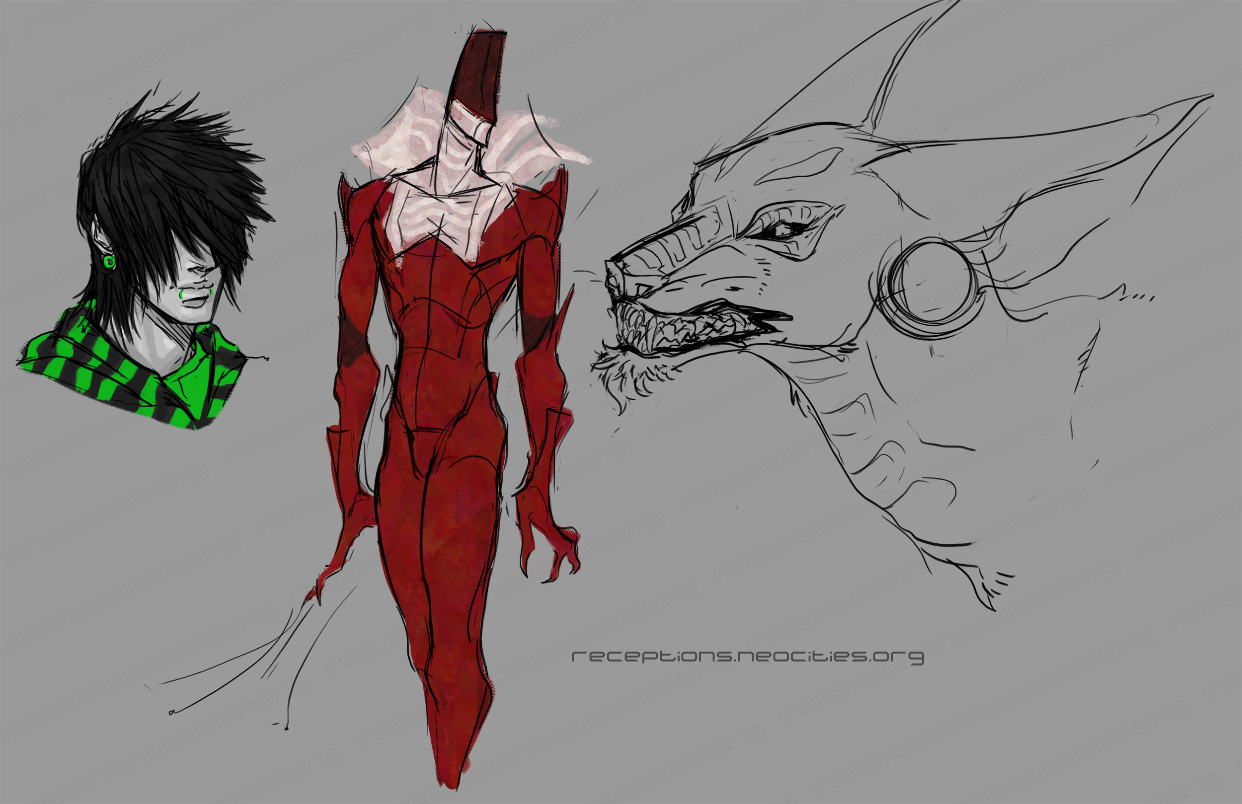 [OC/FAN] Alice, Rhulk, and a Cool Dog