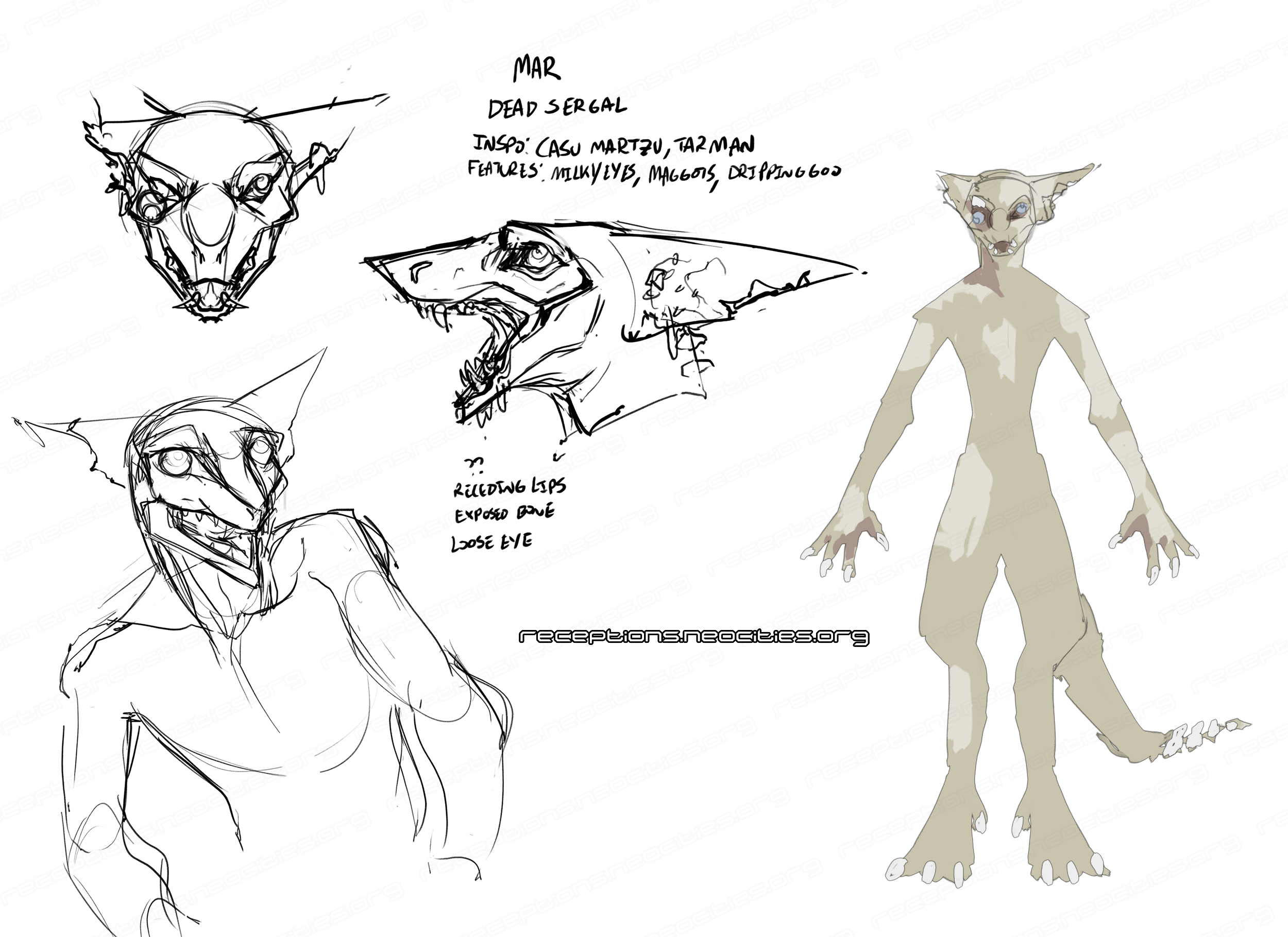 [OC] Mar Character Concept