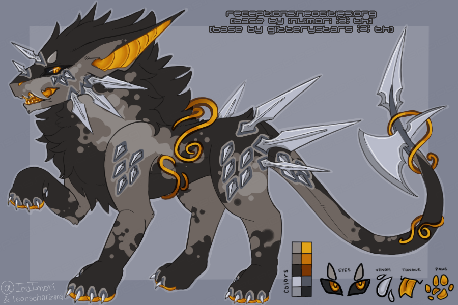 [OC] Hal Reference (Plate Dragon closed species)