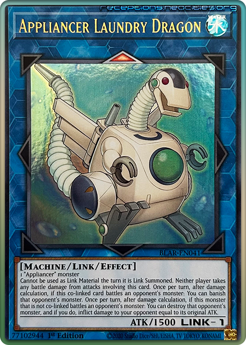 Appliancer Laundry Dragon UR - Battles of Legend: Armageddon