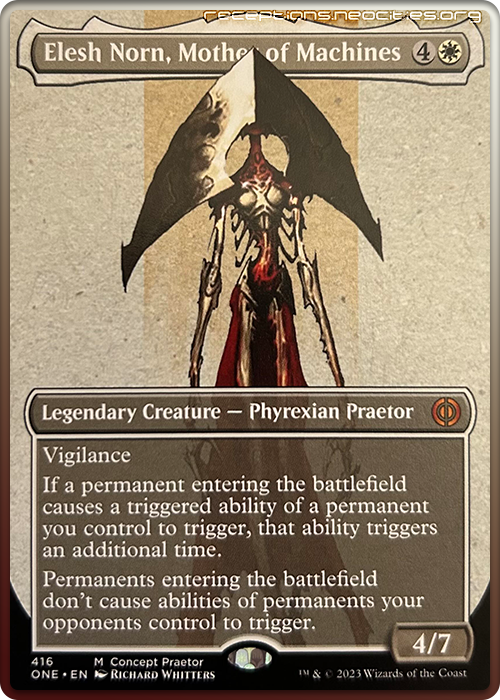 Elesh Norn, Mother of Machines Concept Praetor - Phyrexia: All Will Be One