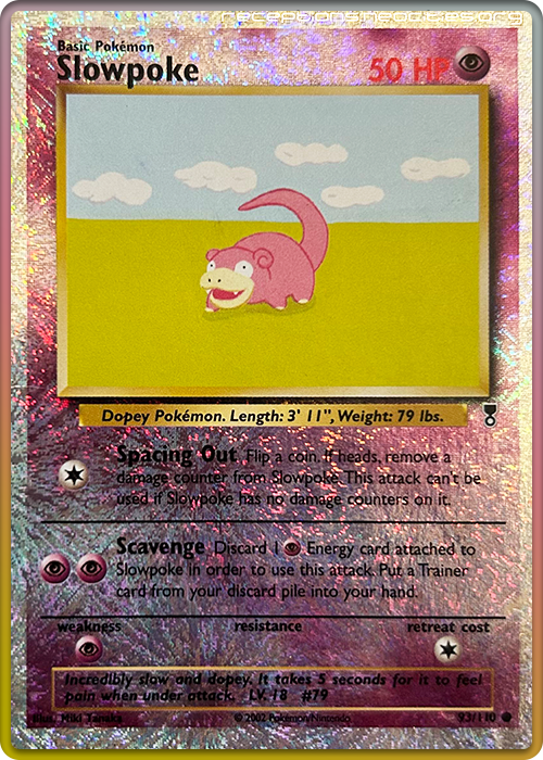 Slowpoke RH - Legendary Collection