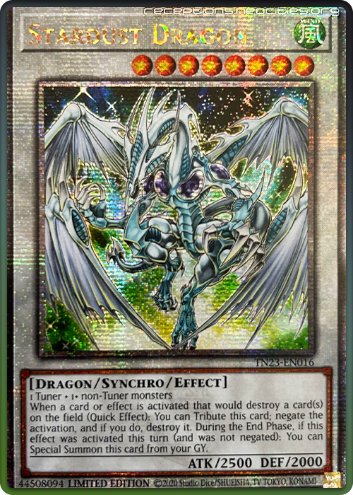 Stardust Dragon QCR - Dueling Heroes
